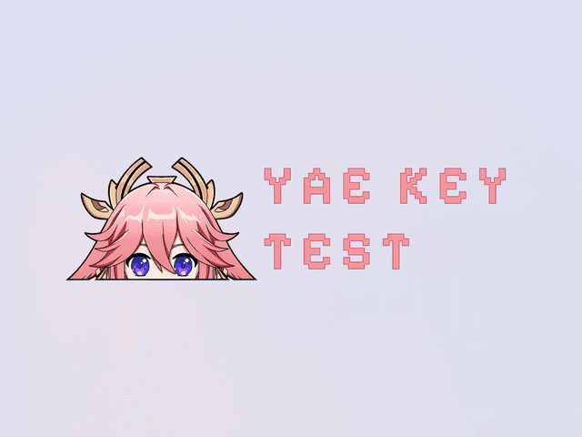 Yae Key Test